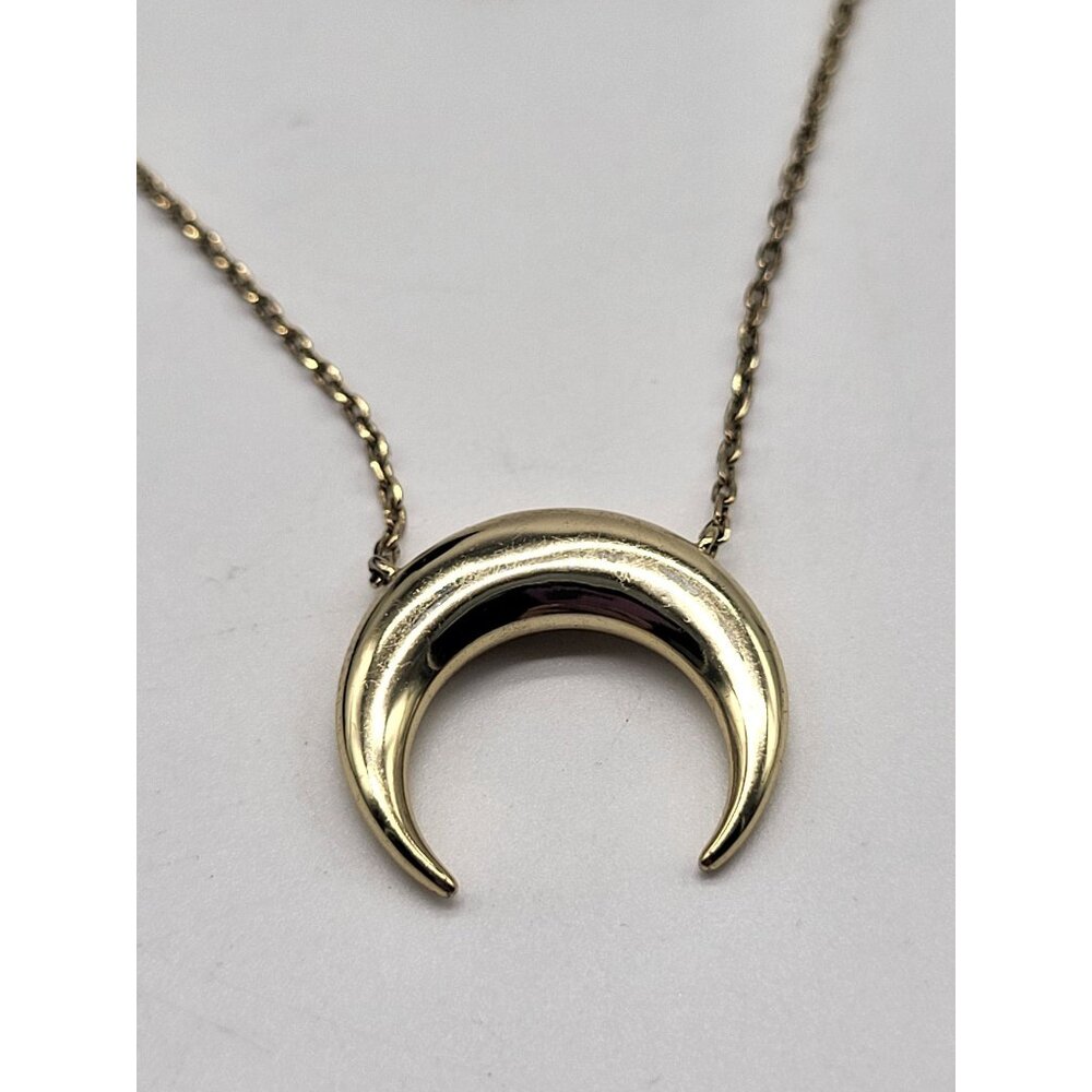 Wanderlust + Co Crescent Constellation 14K Gold Plated Layer Necklace Moon Stars - Picture 3 of 8